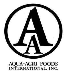 AA AQUA-AGRI FOODS INTERNATIONAL, INC. logo
