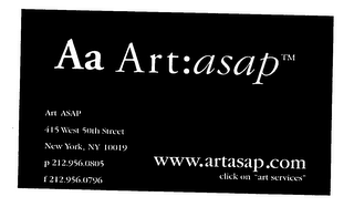 AA ART: ASAP logo