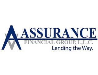 AA ASSURANCE FINANCIAL GROUP, L.L.C. LENDING THE WAY. logo