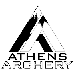 AA ATHENS ARCHERY logo