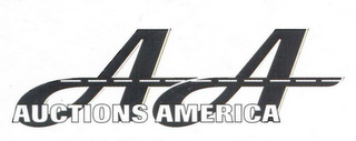 AA AUCTIONS AMERICA logo