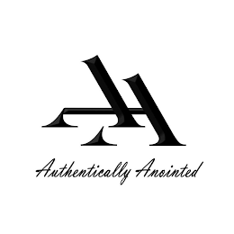 AA AUTHENTICALLY ANOINTED logo