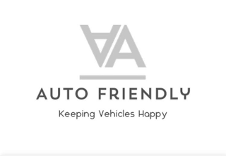 AA AUTO FRIENDLY KEEPING VEHICLES HAPPY logo