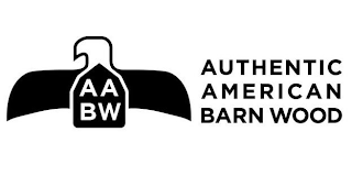 AA BW AUTHENTIC AMERICAN BARN WOOD logo