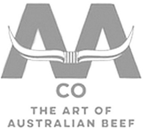 AA CO THE ART OF AUSTRALIAN BEEF logo