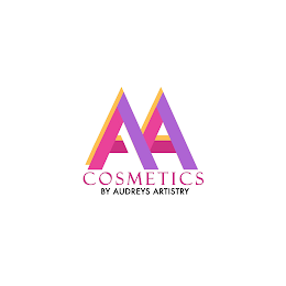 AA COSMETICS BY AUDREY ARTISTRY logo