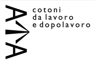 AA COTONI DA LAVORO E DOPOLAVORO logo