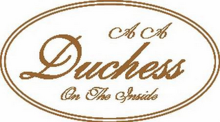 AA DUCHESS ON THE INSIDE logo