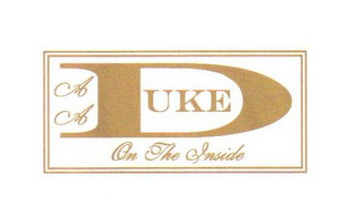 AA DUKE ON THE INSIDE logo