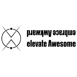 AA EMBRACE AWKWARD ELEVATE AWESOME