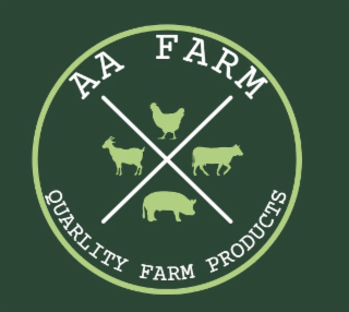 "AA FARM""QUALITY FARM PRODUCTS" logo