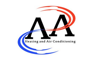 AA HEATING AND AIR CONDITIONING logo