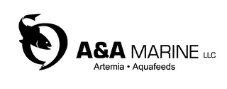A&A MARINE LLC ARTEMIA AQUAFEEDS logo