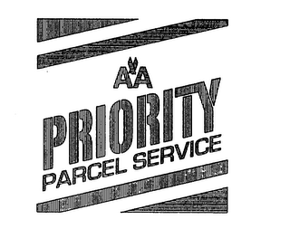 AA PRIORITY PARCEL SERVICE logo