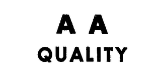 AA QUALITY logo