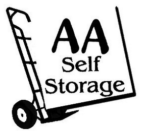 AA SELF STORAGE logo