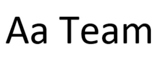 AA TEAM logo