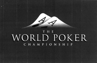 AA THE WORLD POKER CHAMPIONSHIP logo