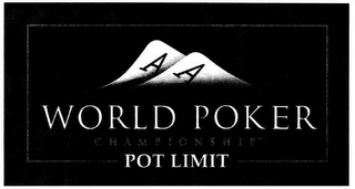 AA WORLD POKER CHAMPIONSHIP - POT LIMIT logo