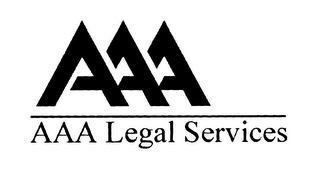 AAA AAA LEGAL SERVICES logo