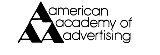 AAA AMERICAN ACADEMY OF ADVERTISING logo