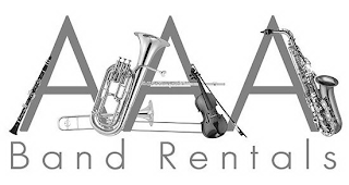 AAA BAND RENTALS logo