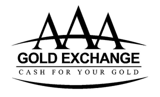 AAA GOLD EXCHANGE CASH FOR YOUR GOLD logo