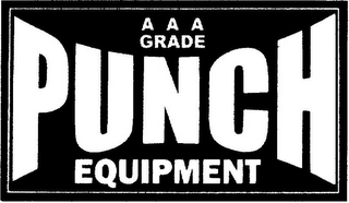 AAA GRADE PUNCH EQUIPMENT logo
