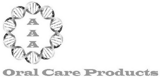 AAA ORAL CARE PRODUCTS logo