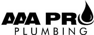 AAA PRO PLUMBING logo