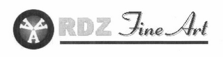 AAA RDZ FINE ART logo