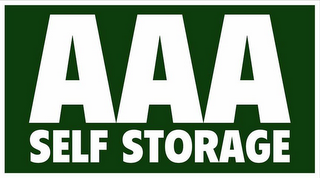 AAA SELF STORAGE logo