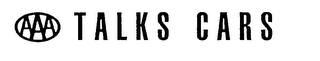 AAA TALKS CARS logo
