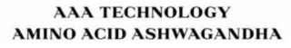 AAA TECHNOLOGY AMINO ACID ASHWAGANDHA logo