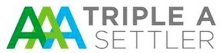 AAA TRIPLE A SETTLER logo