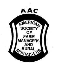 AAC AMERICAN SOCIETY OF FARM MANAGERS AND RURAL APPRAISERS logo