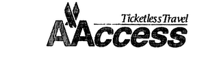 AACCESS TICKETLESS TRAVEL logo
