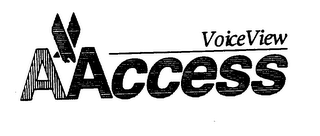 AACCESS VOICEVIEW logo