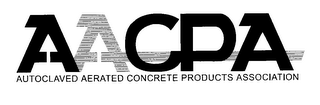 AACPA AUTOCLAVED AERATED CONCRETE PRODUCTS ASSOCIATION logo
