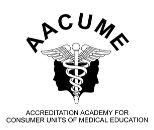 AACUME ACCREDITATION ACADEMY FOR CONSUMER UNITS OF MEDICAL EDUCATION logo