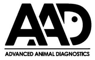 AAD ADVANCED ANIMAL DIAGNOSTICS logo