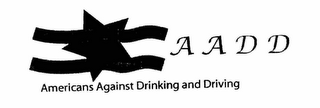 AADD AMERICANS AGAINST DRINKING AND DRIVING logo
