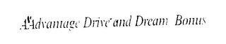 AADVANTAGE DRIVE AND DREAM BONUS logo