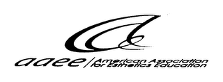 AAEE AMERICAN ASSOCIATION FOR ESTHETICS EDUCATION logo