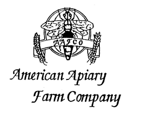 AAFCO AMERICAN APIARY FARM COMPANY logo