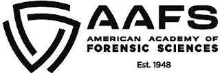 AAFS AMERICAN ACADEMY OF FORENSIC SCIENCES EST. 1948 logo
