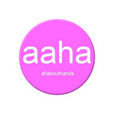 AAHA ALLABOUTHANDS logo