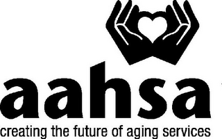 AAHSA CREATING THE FUTURE OF AGING SERVICES logo