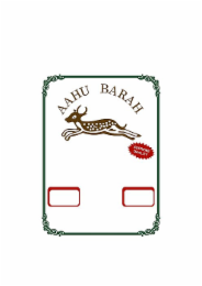 AAHU BARAH SUPREME QUALITY logo
