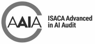 AAIA ISACA ADVANCED IN AI AUDIT logo
